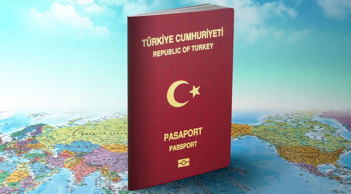 Passeport turc marron