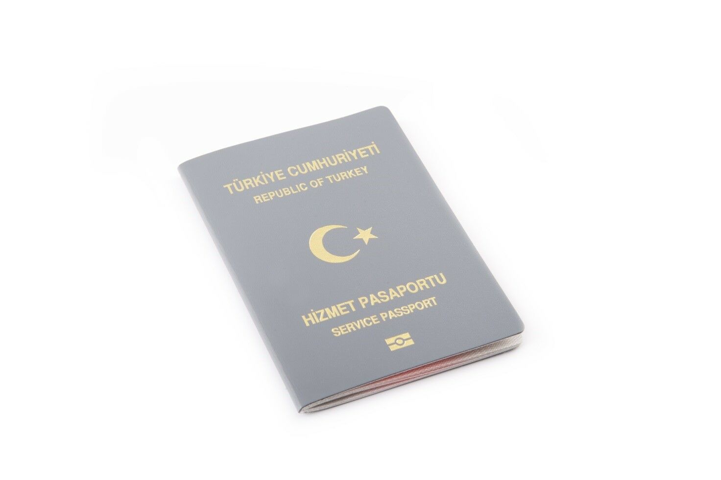 جواز السفر التركي الرمادي