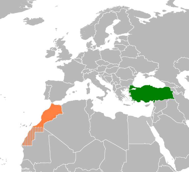 Марокканцы, проживающие в Турции
