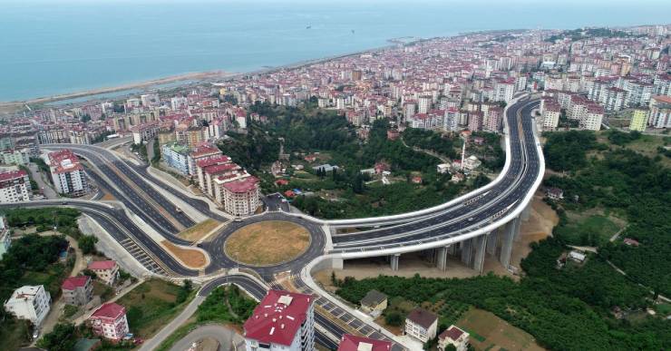 Roads and transportation in Trabzon
