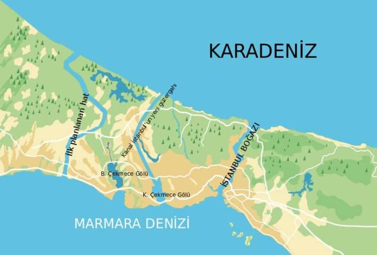 مشروع قناة إسطنبول المائية