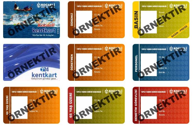 Kentkart smart card can also be used