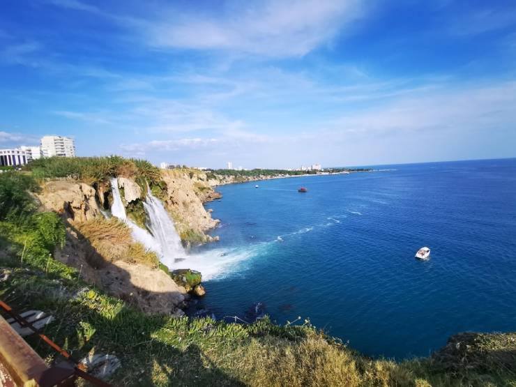 Les chutes d'Antalya