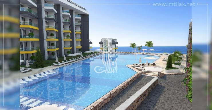Prices of apartments in Alanya, Turkiye by the sea