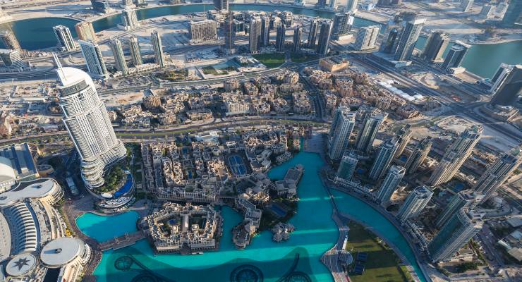 Dubai view from above