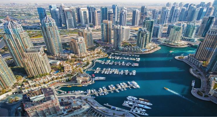 Dubai Marina in Dubai