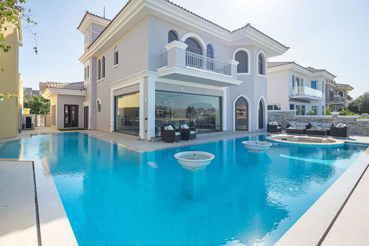 Dubai Palm Jumeirah villa