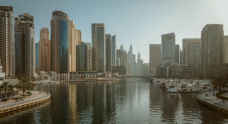 Dubai Marina in Dubai