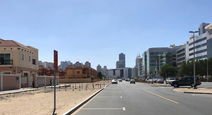 Al Barsha area street view