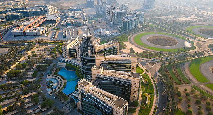 Обзор района Dubai Silicon Oasis