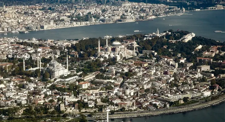 قائمة الأحياء المغلقة للأجانب في إسطنبول