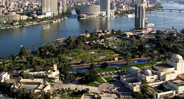 منطقة الزمالك في القاهرة