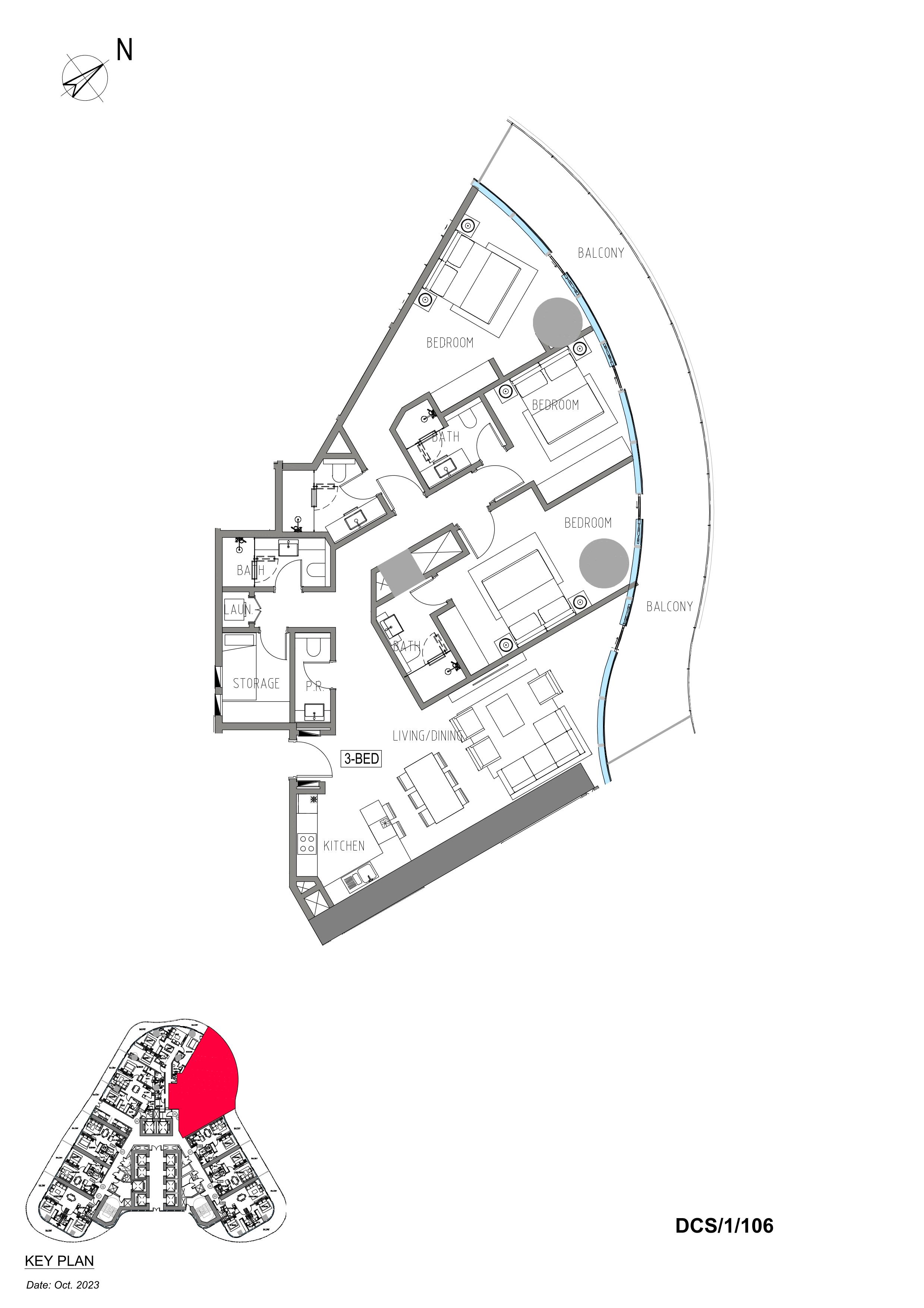 Башня Каса Желания | Планировки квартир