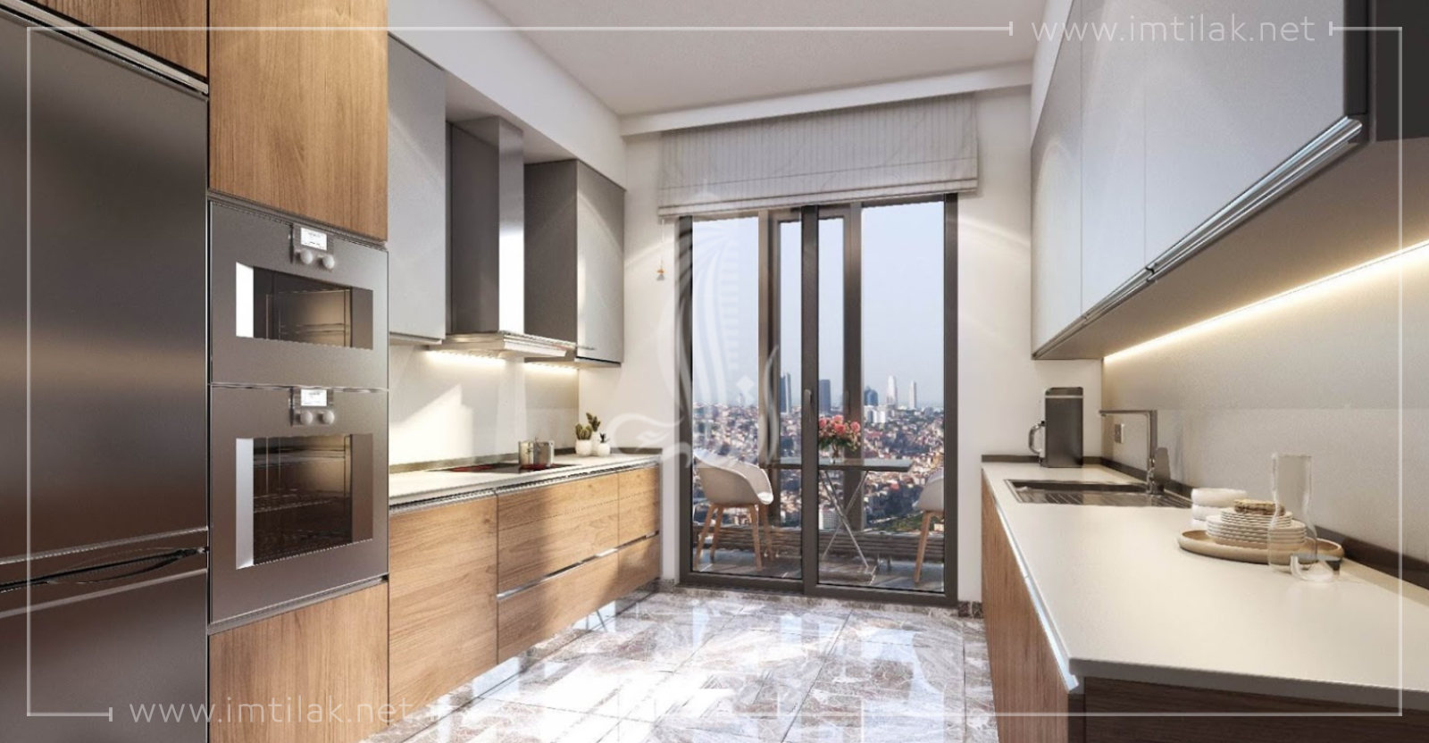 Apartments in Istanbul European Side - Sky Land Project Istanbul Real Estate For Sale - Sky Land Project IMT-68