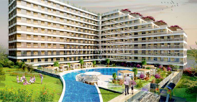 Apartments for Sale in Istanbul Asian Side- Kurtkoy Complex Flats For Sale In Istanbul- Kurtkoy Project