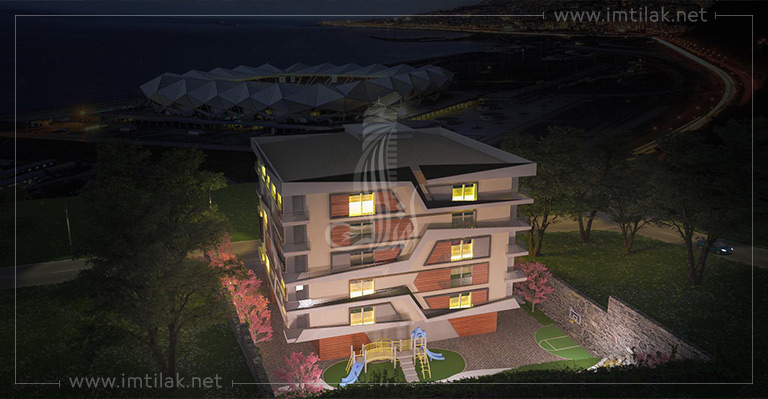 Apartments in Trabzon for Sale- Ak Yaz Residence Complex IMT - 35 Ak Yaz Residence Complex
