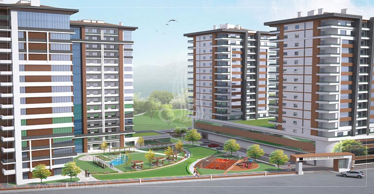 Apartments for Sale in Trabzon- Golden Residence IMT - 42 Golden Residence
