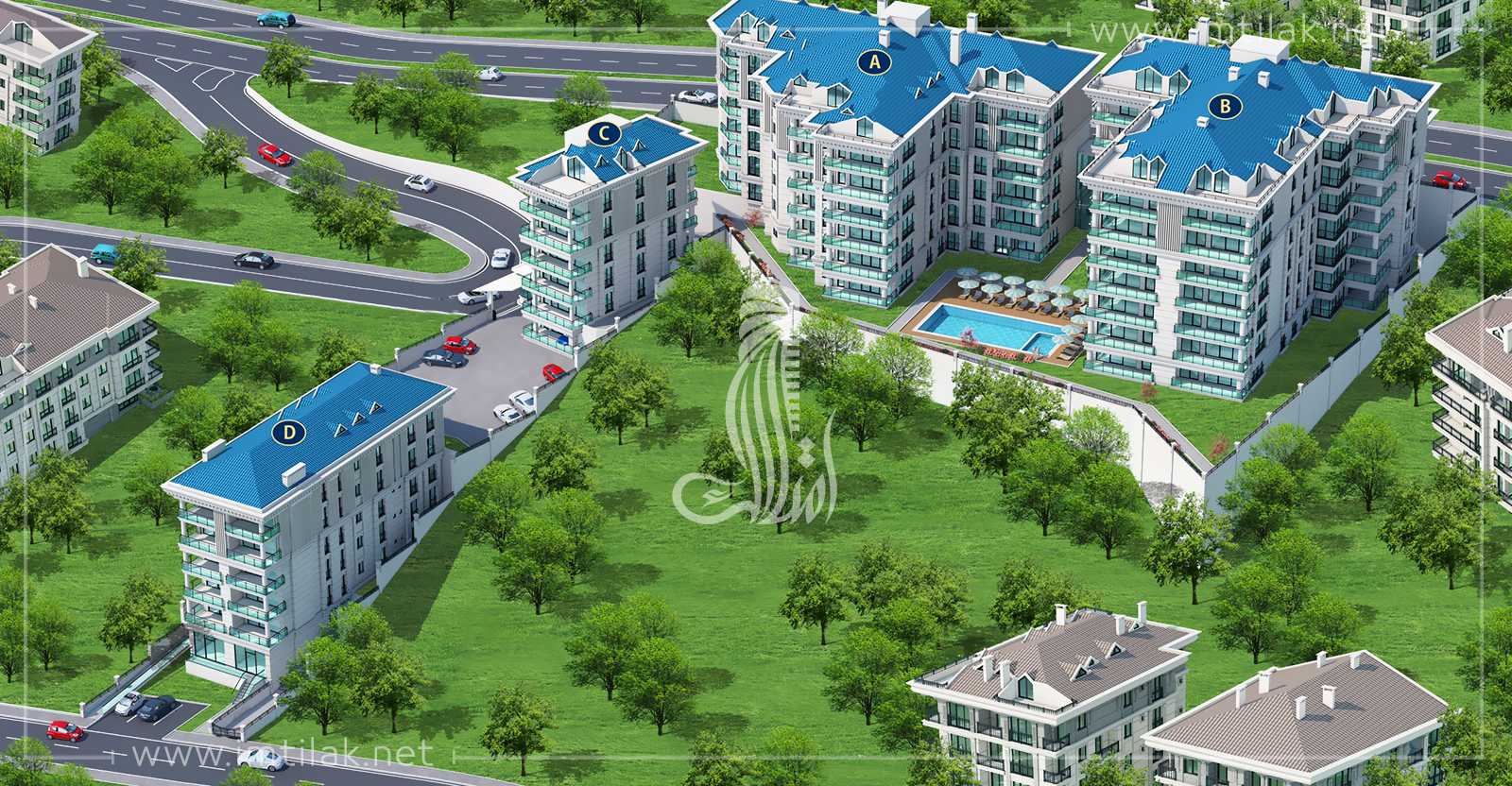 Sea View Apartments for Sale in Buyukcekmece - Marina Sun Project Marina Sun IMT-241