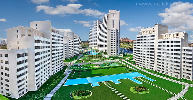Apartments for Sale in Istanbul Bahcesehir- Spradon Complex IMT-176 Spradon Complex