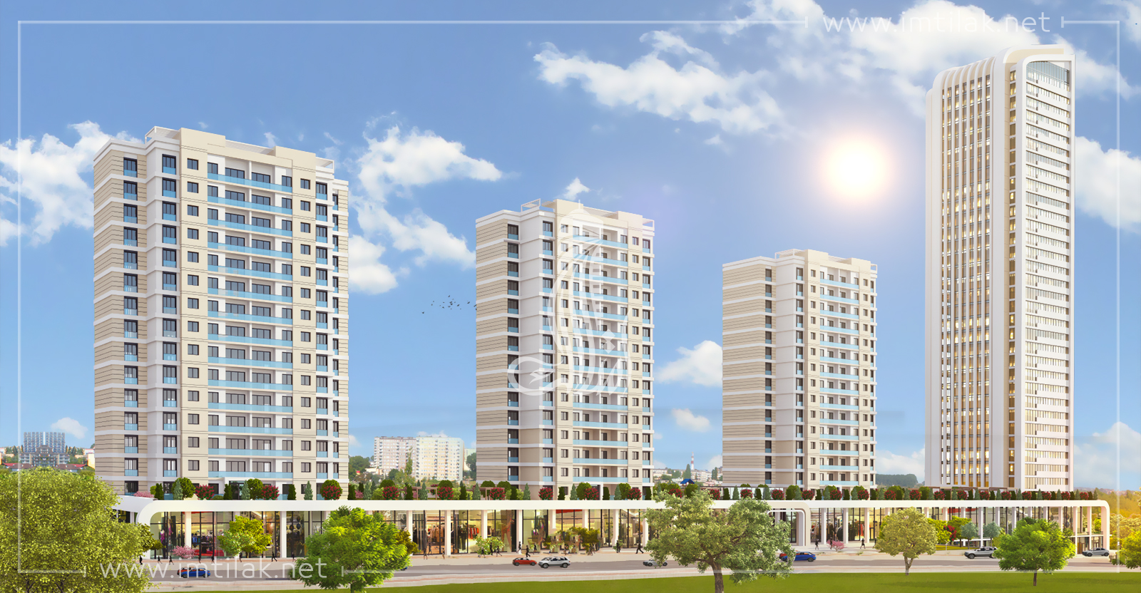 Apartments for Sale in Bahcesehir- Honor Project Real Estate For Sale in Istanbul Turkey - IMT-113 Honor Project