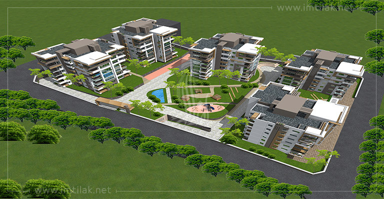 Sea View Apartments for Sale in Trabzon- Konaklar Residence Project IMT - 34 Konaklar Residence Project