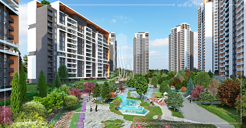 Government Guaranteed Apartments in Bahcesehir- Panorama Lake Project Istanbul Property Investment - IMT-69Panorama Lake Project