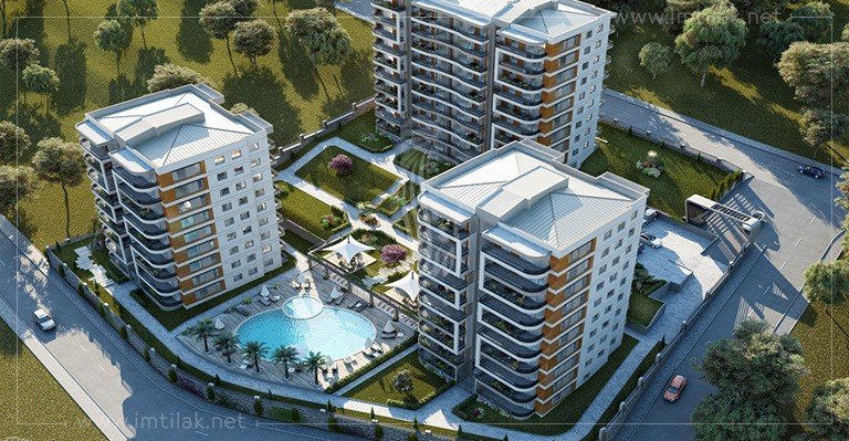 Apartments for Sale in Turkey Trabzon- Terrace Yalincak 2 Project IMT-24 Terrace Yalincak 2 Project