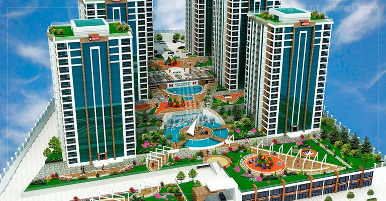Sea View Apartments in Turkey- Trabzon Towers Complex IMT-8 Trabzon Towers Project
