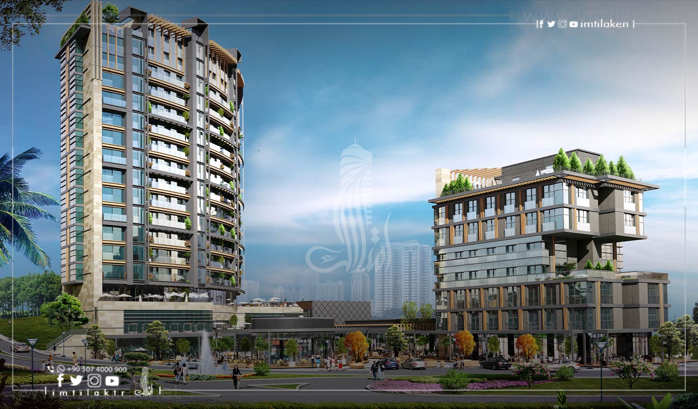 Apartments in Kadikoy Asian Side- Heaven Anatolia Complex Apartments For Sale In Istanbul - Heaven Of Anatolia Project IMT - 412