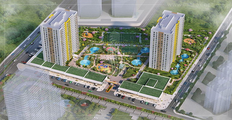 Apartments for Sale in Istanbul Ispartakule- Ikhlas (8) Project IMT-185 Ikhlas (8) Project