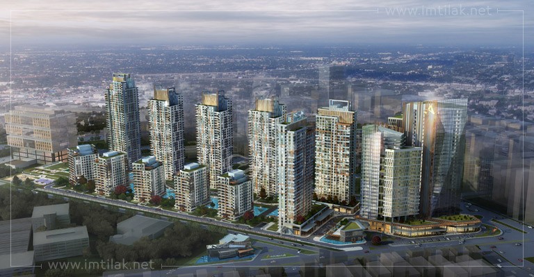 Apartments for Sale in Istanbul Asian Side - Europe Yaman Evlar IMT - 401 Europe Yaman Evlar