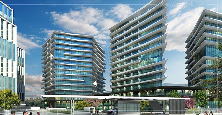 شقق فندقية للبيع في اسطنبول اتاكوي - مشروع قيراط إسطنبول مشروع قيراط إسطنبول IMT-148