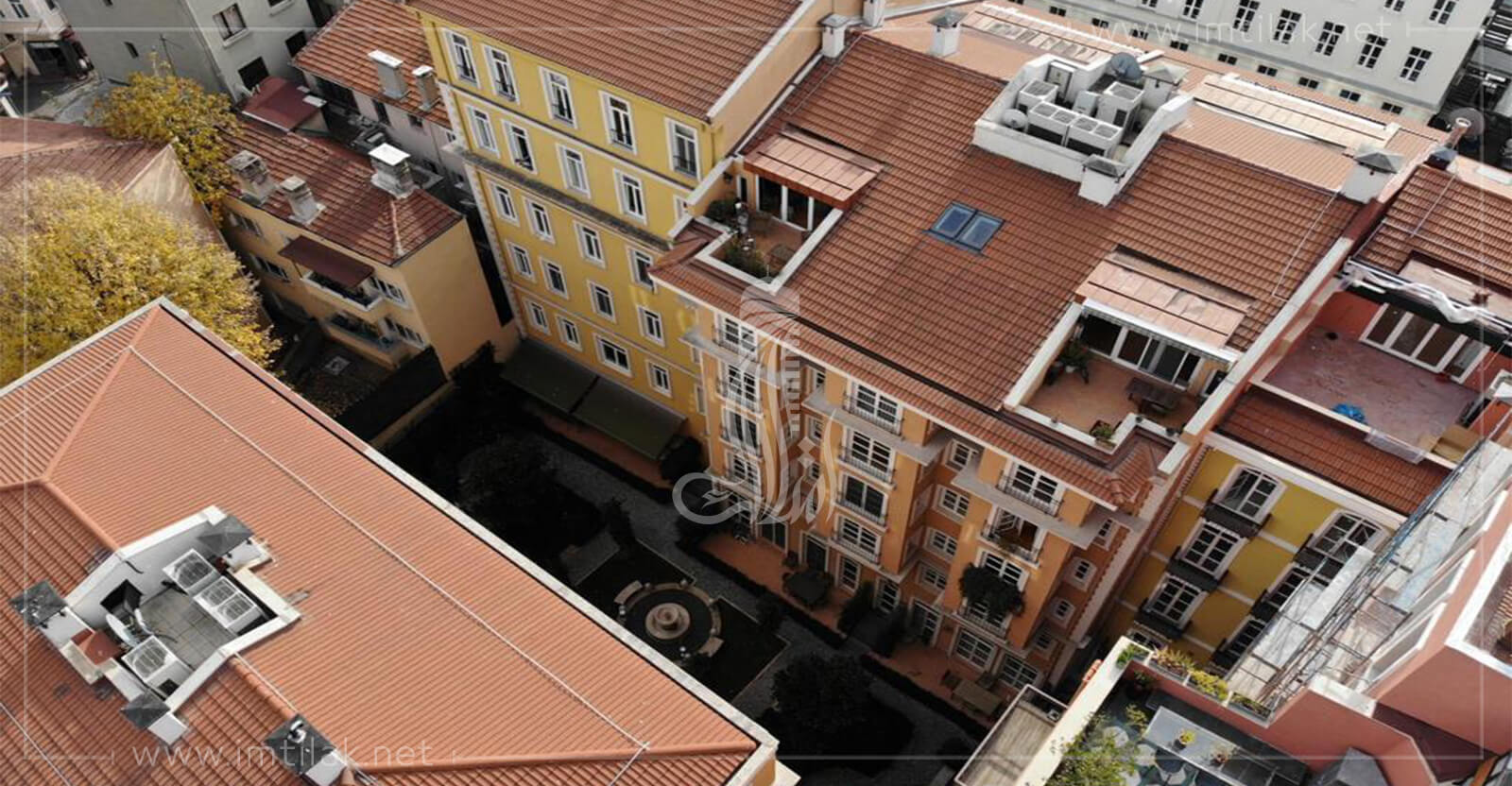 Appartement haut standing à vendre Istanbul européenne – Résidence Jardins de Beyoglu Résidence Jardins de Beyoglu IMT – 282