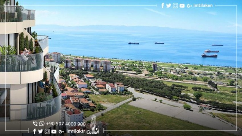 بيوت للبيع في تركيا مطلة على البحر