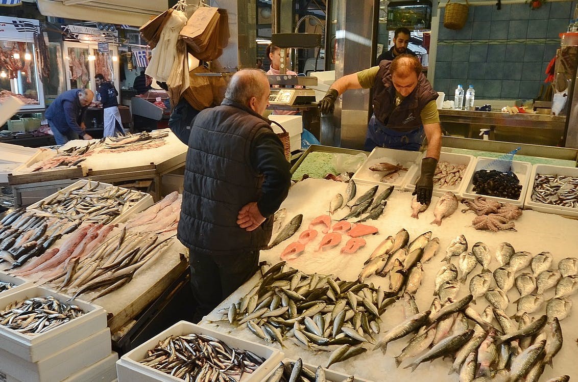 Marché aux poissons à Kadikoy