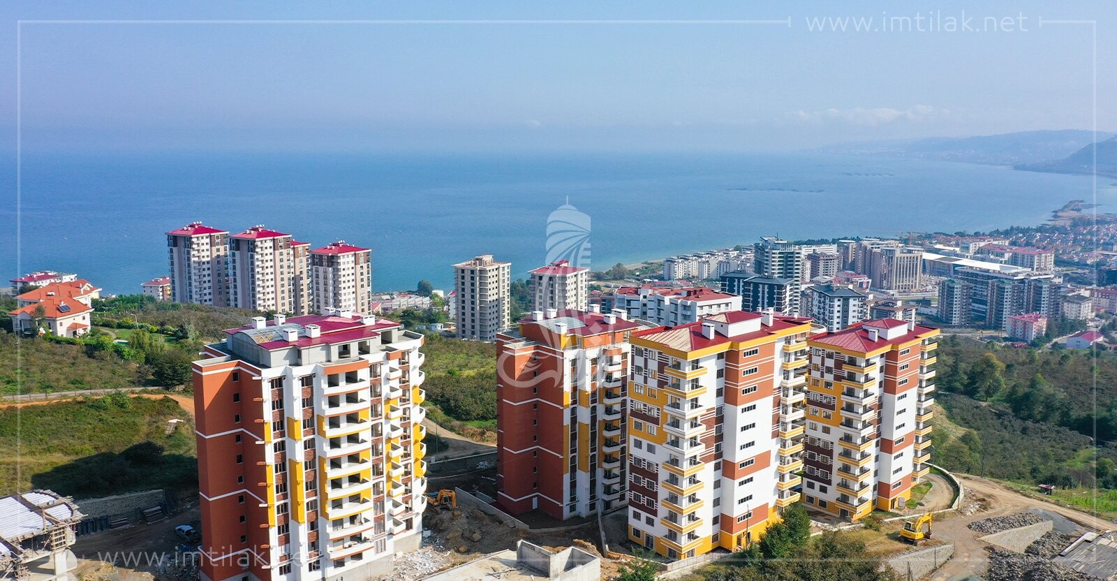 Appartements bord de mer à vendre à Trabzon 