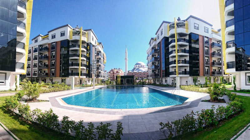 apartments for sale in installments in Antalya